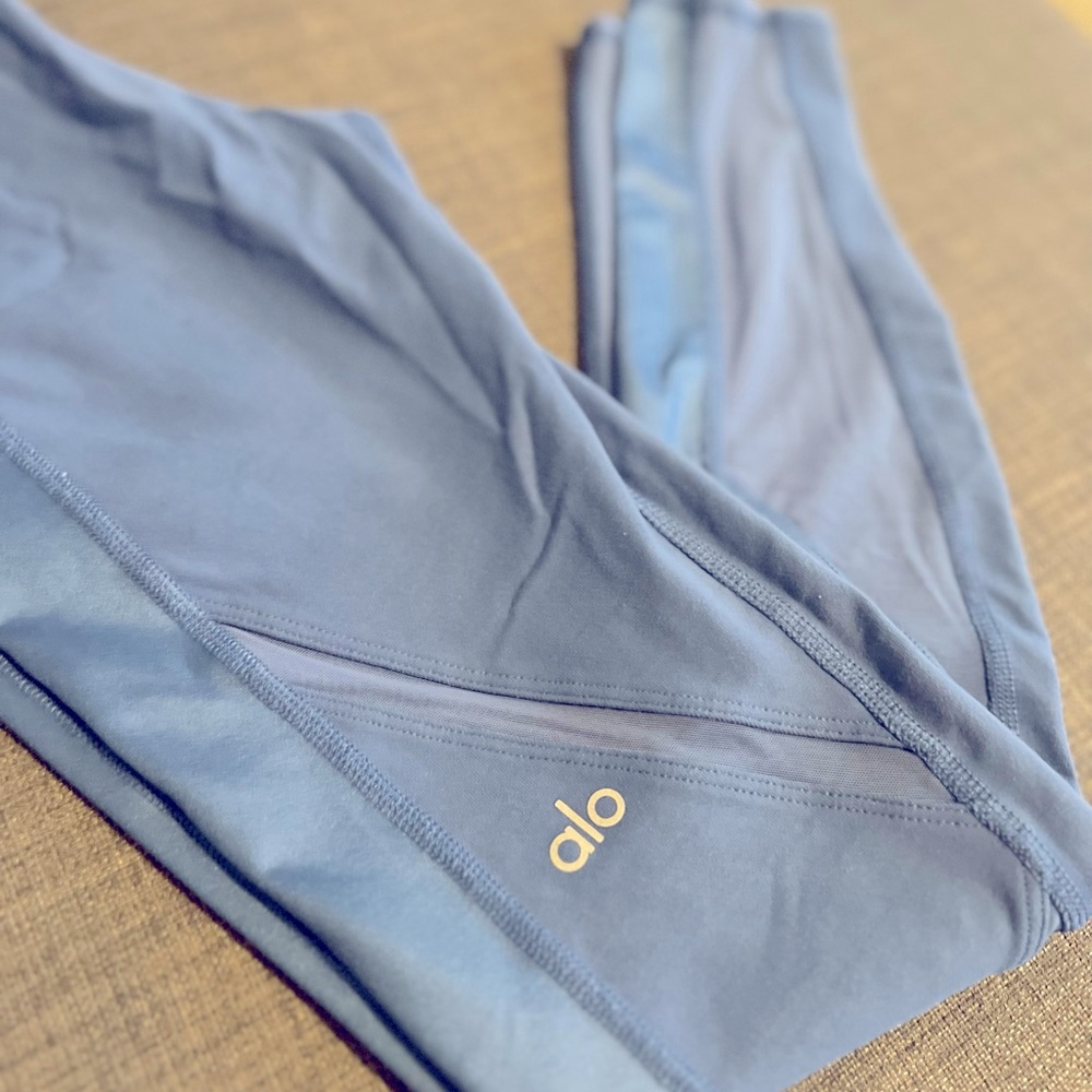 ALO YOGA LEGGINGS - BLUE